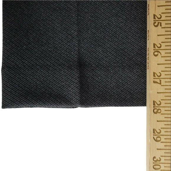 Theory Pintuck Pant Knit Twill Dark Charcoal Trousers Pleated 29X28 New Size 2 - Picture 14 of 16